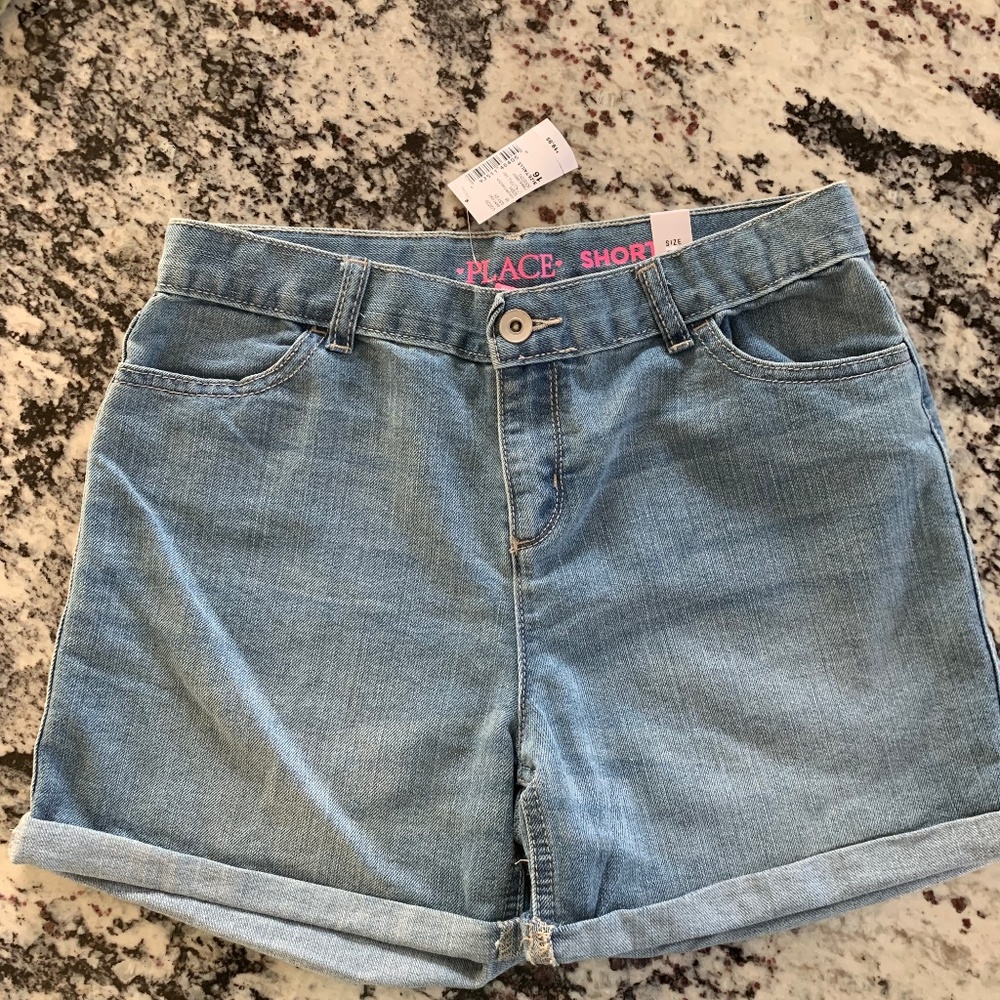 Children's Place Girl's Shorts Sz. 16 NWT